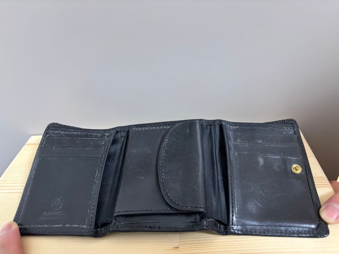 GLEN ブライドルレザー 三つ折り財布