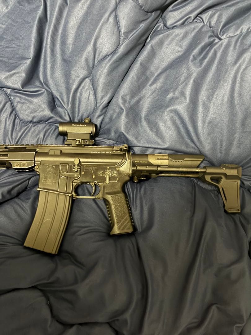 東京マルイ M4MWS ガスガン フラッシュライト付き