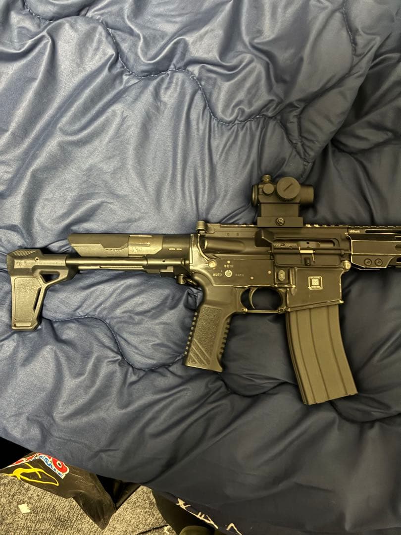 東京マルイ M4MWS ガスガン フラッシュライト付き