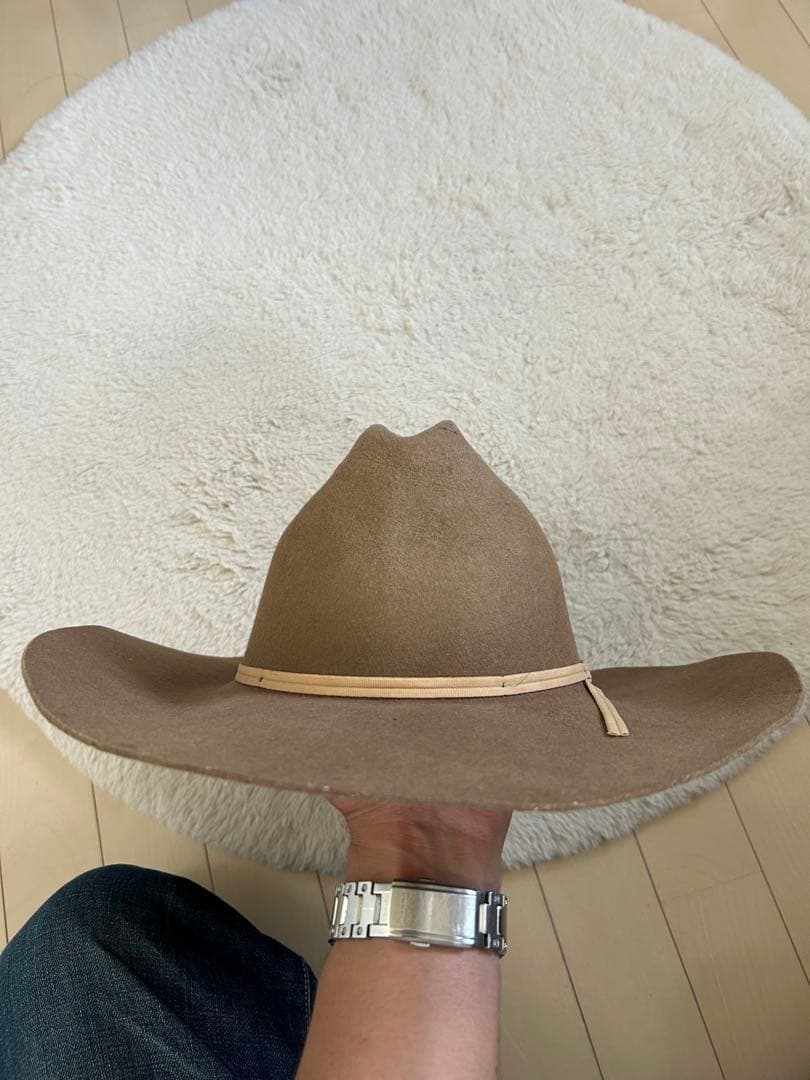 ヴィンテージ　ハット　EDDY テンガロンハット　ウエスタンハット　アメカジ
