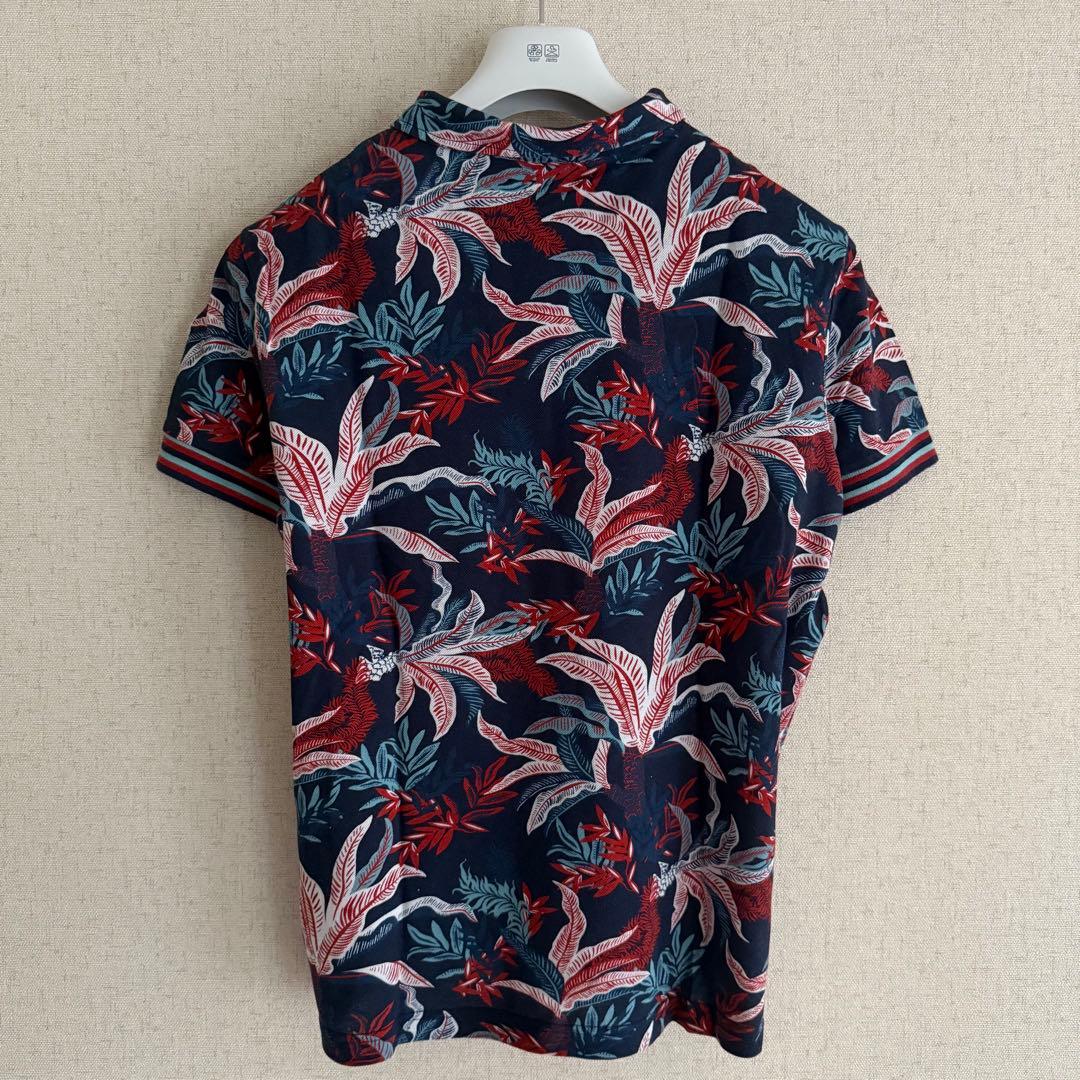 お取り置き中⭐︎モンクレール ポロシャツ メンズ Mサイズ ネイビー ワッペン