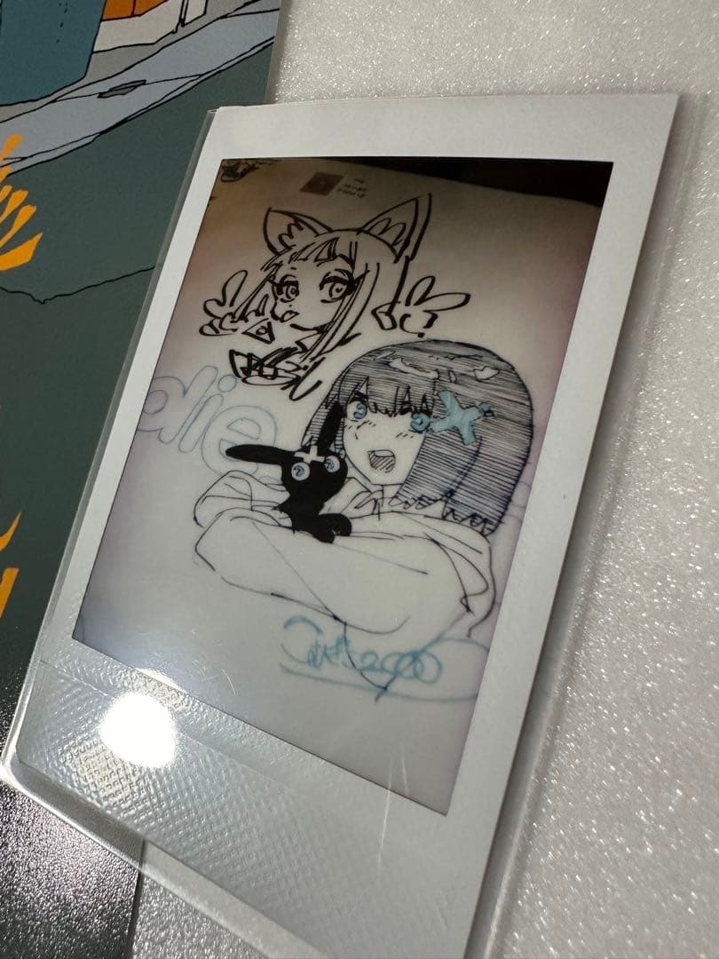 最終価格★インディーアニメクロス サイン入りポスター こむぎこ2000 はなぶし