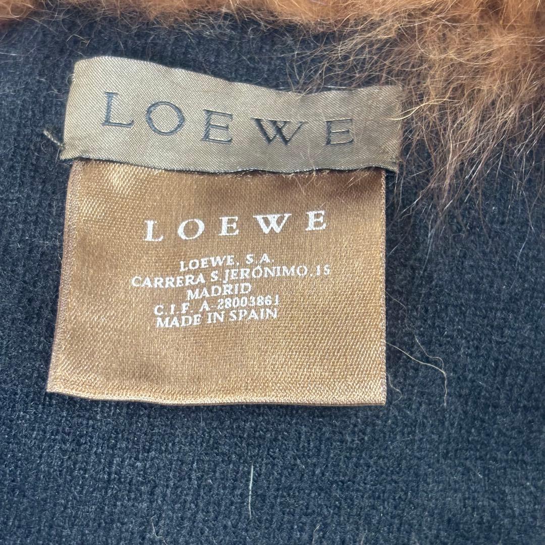【美品】【希少】LOEWE RENARD フォックス カシミヤ マフラー