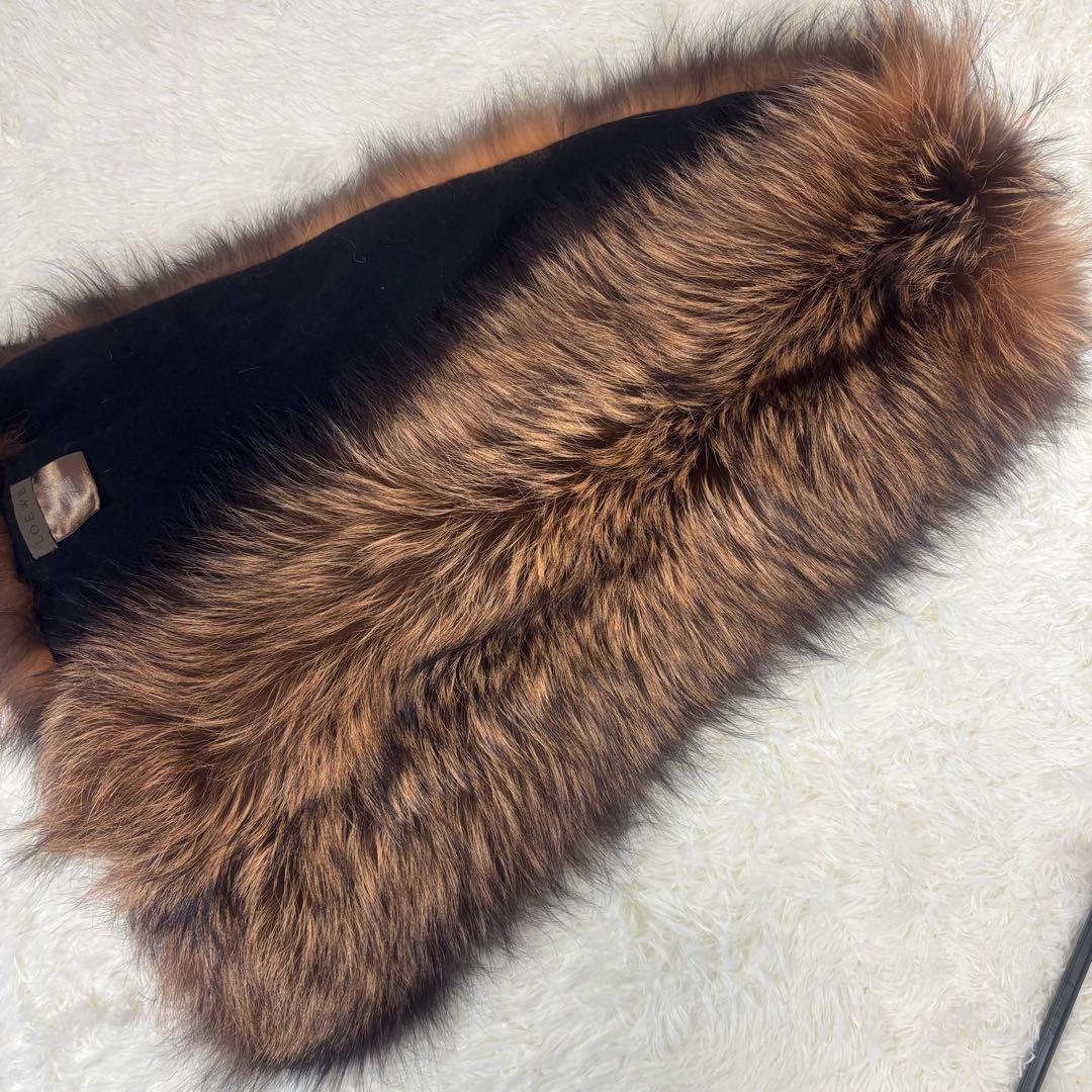 【美品】【希少】LOEWE RENARD フォックス カシミヤ マフラー