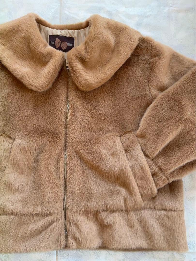 ピンクハウス❤️【美品】もふもふのフェイクファーブルゾン❤️