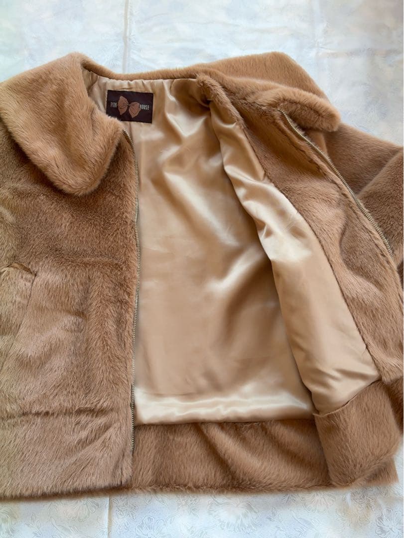 ピンクハウス❤️【美品】もふもふのフェイクファーブルゾン❤️