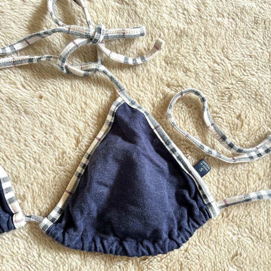 BURBERRY 水着 セパレート ビキニ Sサイズ　⚫︎収納ポーチ付き