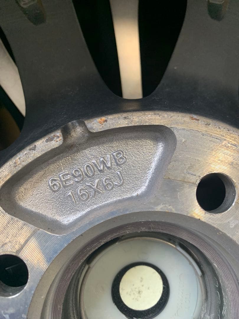 アルミホイール 16インチ6j 2本　①