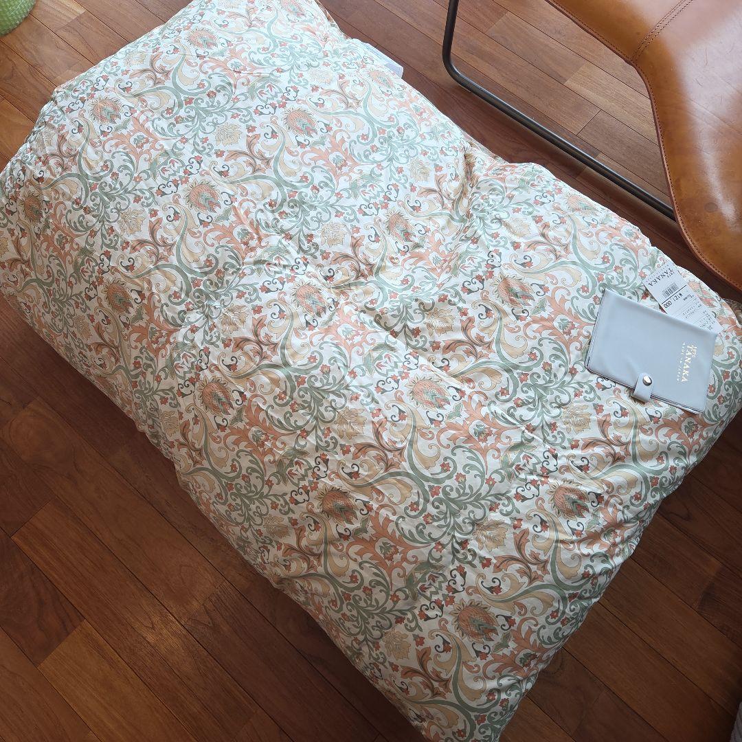 未使用！定価12万！グースダウン 羽毛掛け布団 厚掛 日本製 シングル