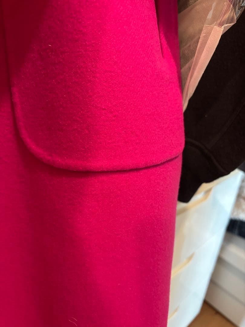 Drawer ピンク ロングコート　36