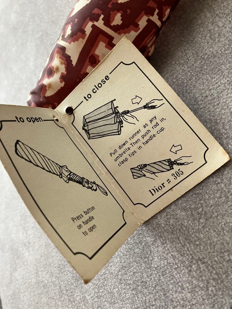 Christian Dior 折りたたみ傘 モノグラム