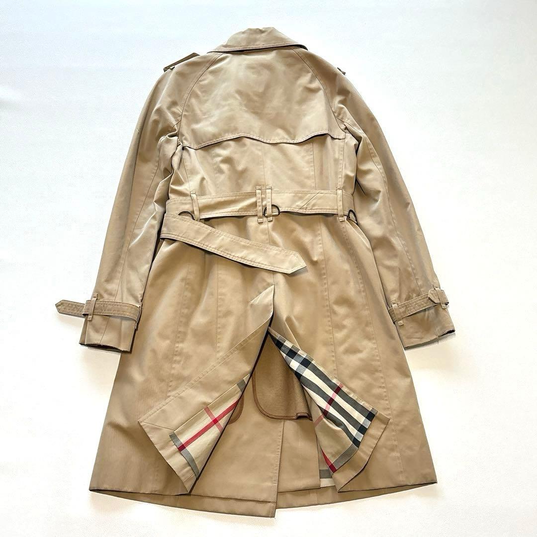 バーバリーロンドン ライナー ベルト付 トレンチコート ハニーベージュ