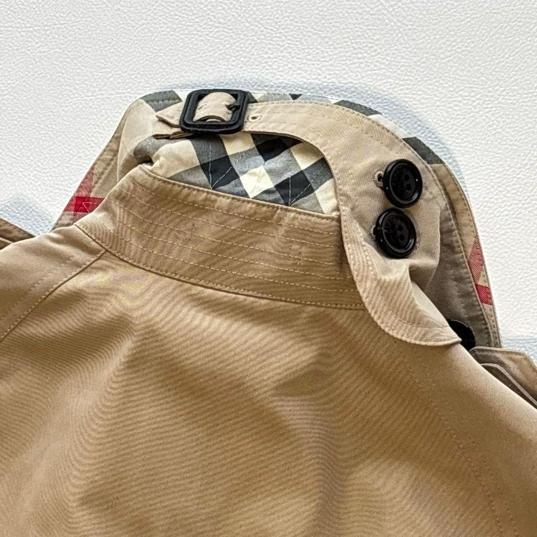 バーバリーロンドン ライナー ベルト付 トレンチコート ハニーベージュ