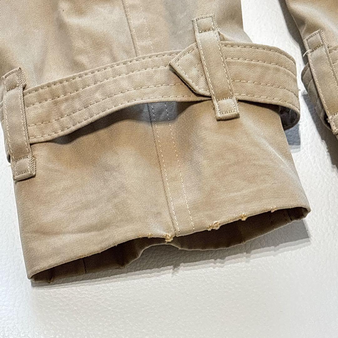 バーバリーロンドン ライナー ベルト付 トレンチコート ハニーベージュ