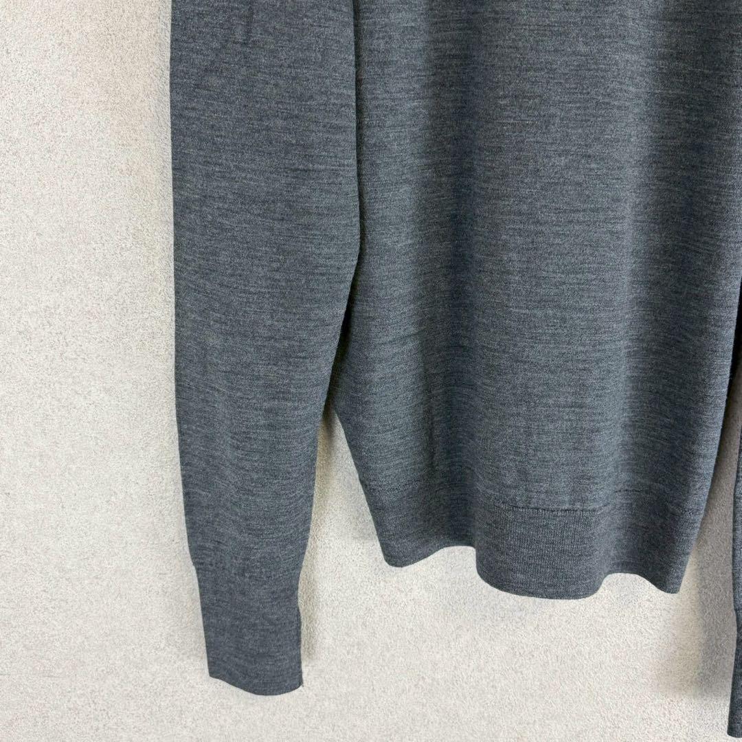 美品 JOHN SMEDLEY ニュージーランド メリノウール ニットポロシャツ