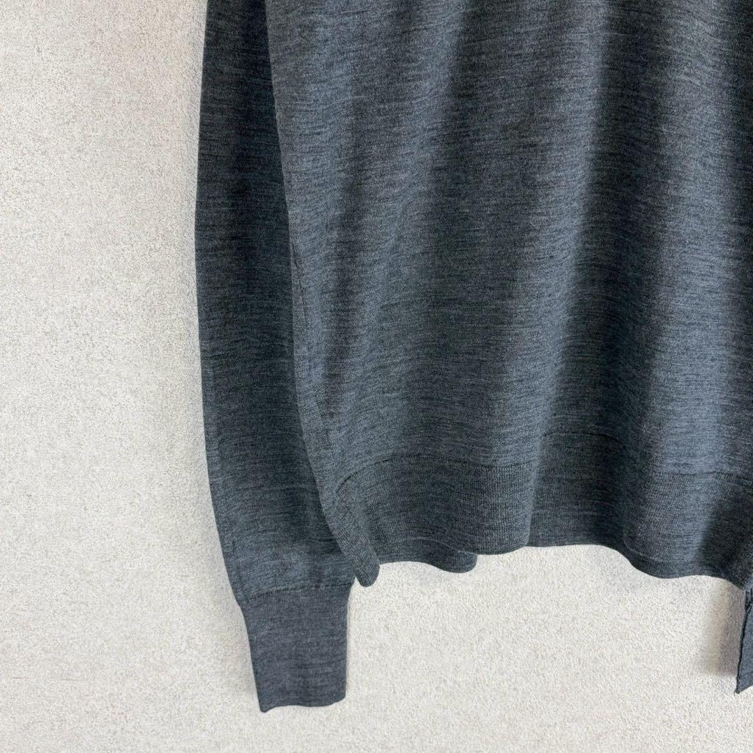 美品 JOHN SMEDLEY ニュージーランド メリノウール ニットポロシャツ