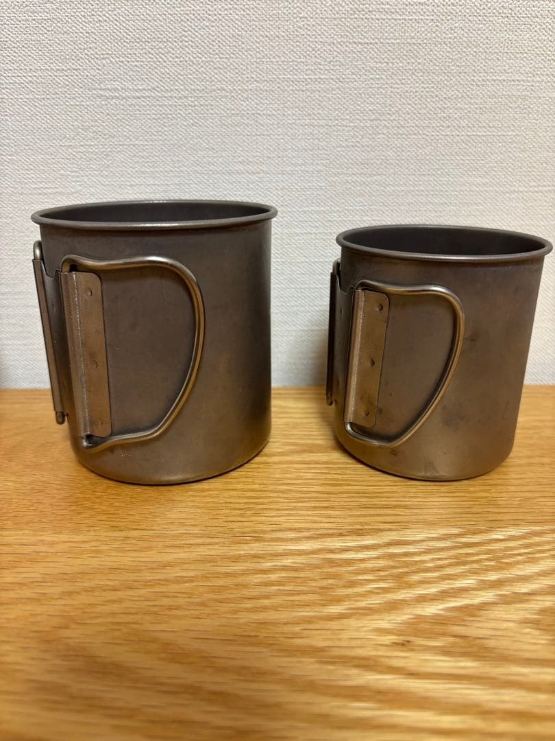 スノーピーク　チタンマグカップ　4個セット