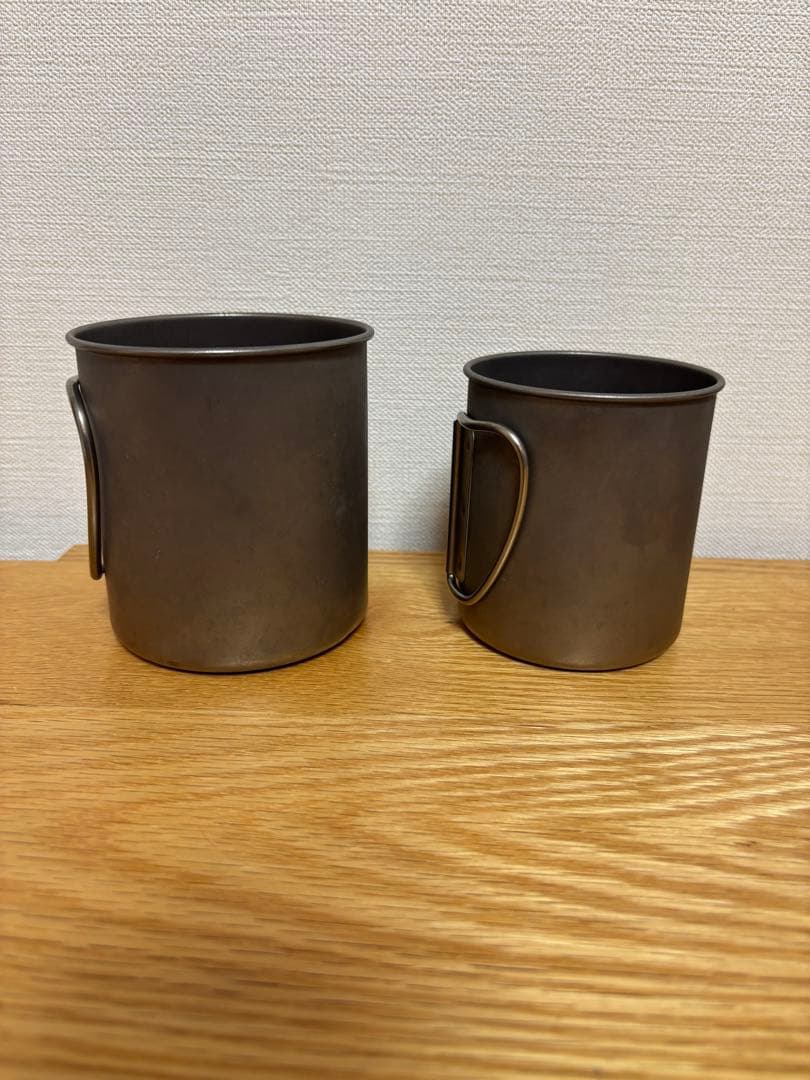 スノーピーク　チタンマグカップ　4個セット