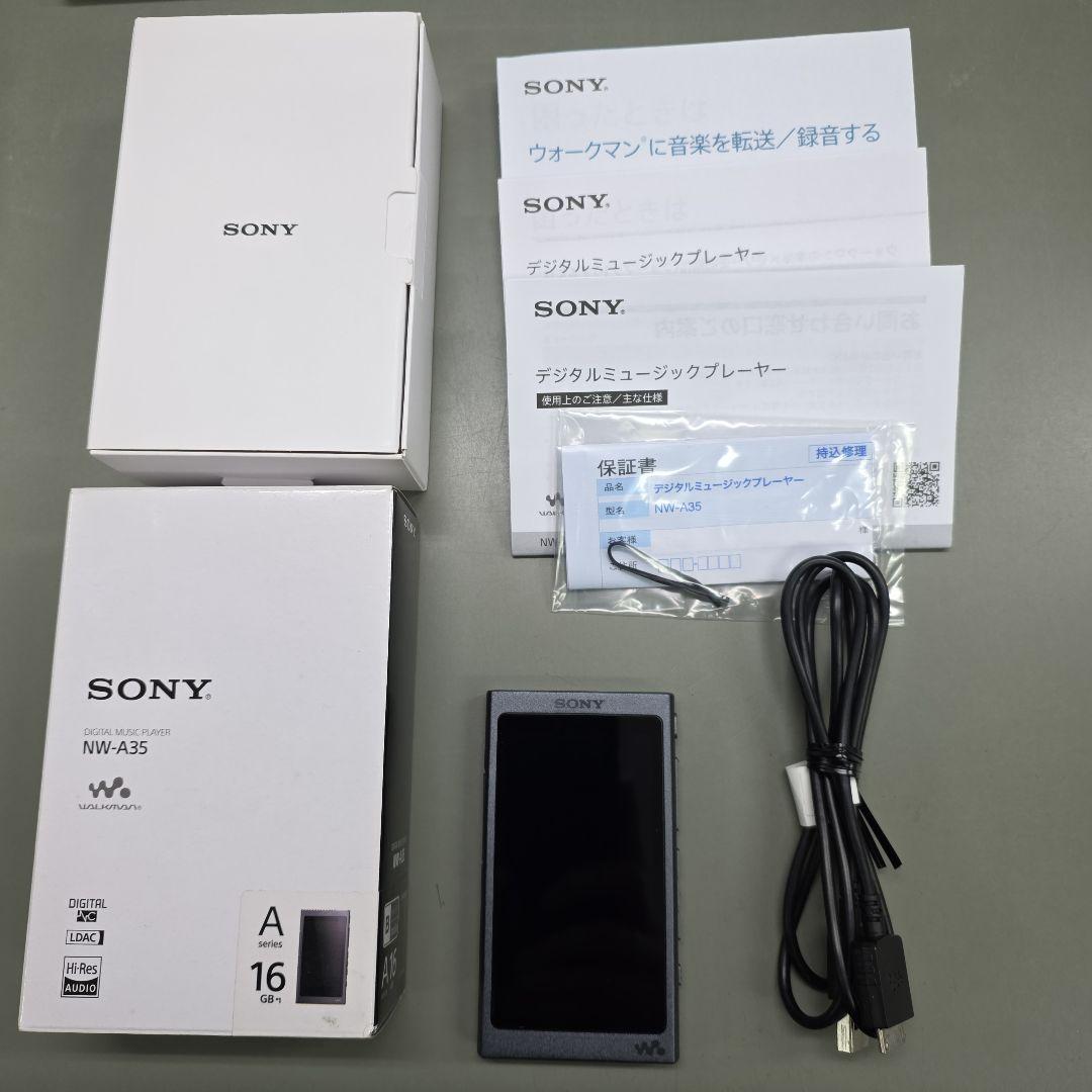 SONY NW-A35 デジタルオーディオプレーヤー 16GB