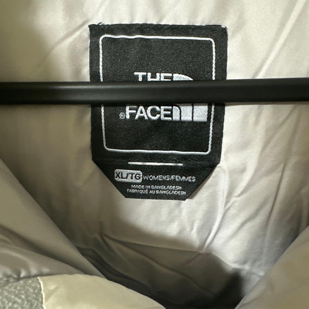 ノースフェイス 700フィル ダウンベスト ホワイト レディース XL