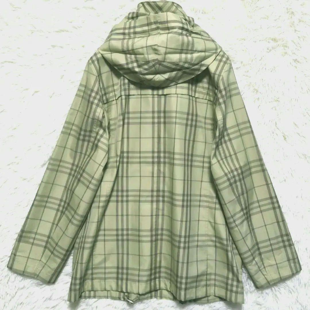 バーバリーロンドン　チェック　ブルゾン　ゴルフ　ウィンドブレーカー　フード　9
