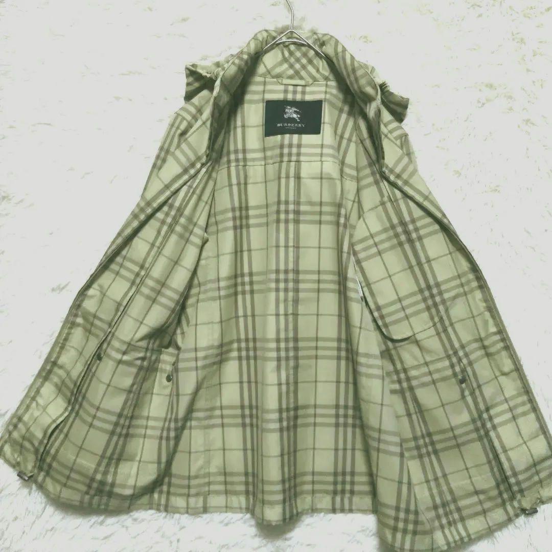 バーバリーロンドン　チェック　ブルゾン　ゴルフ　ウィンドブレーカー　フード　9