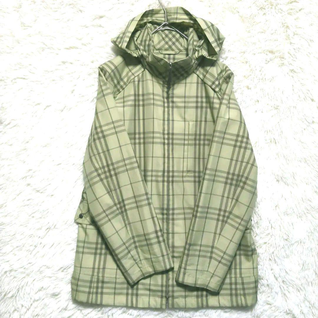 バーバリーロンドン　チェック　ブルゾン　ゴルフ　ウィンドブレーカー　フード　9