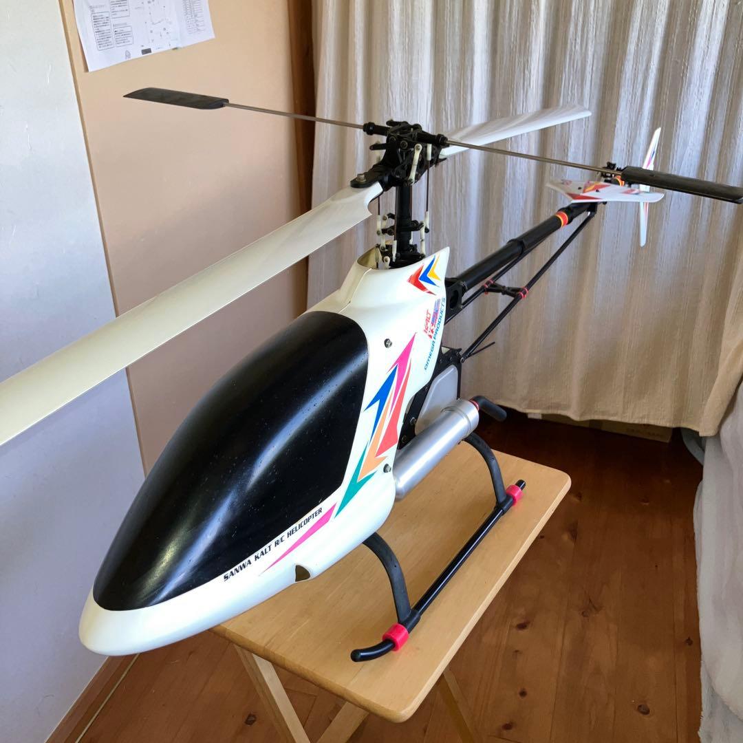 三和カルト SANWA KALT OMEGA-PRO ラジコンヘリ　追加予備品有