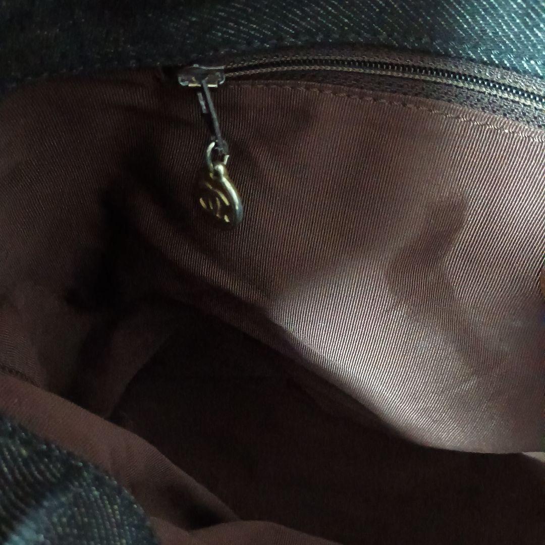 シャネルデニムココマークトートバッグ