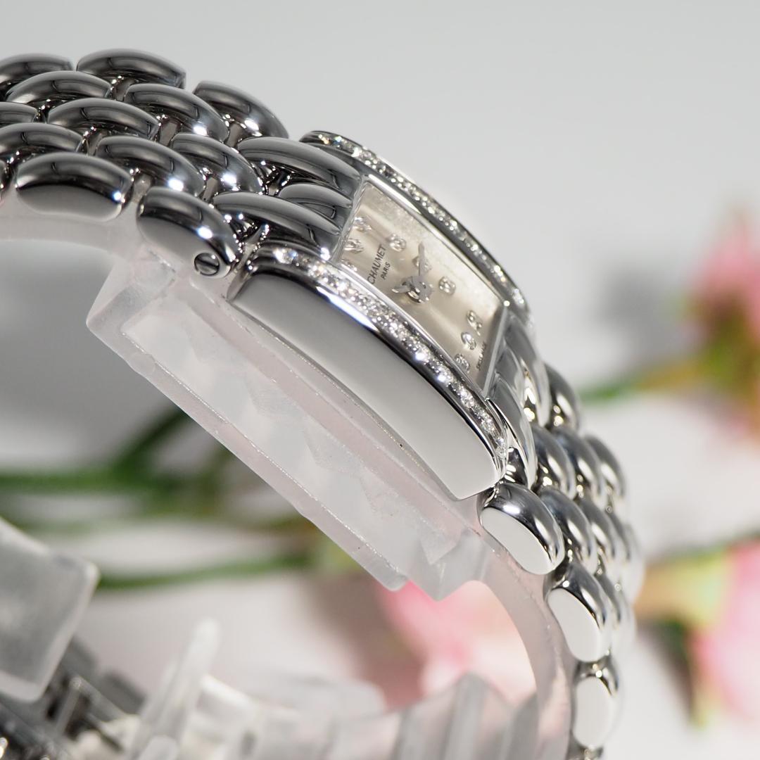 新同品 ショーメ CHAUMET ケイシス ダイヤベゼル 腕時計 箱 H492