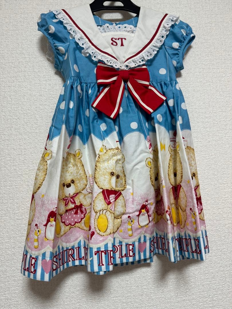 Shirley Temple マリンしろくま　ワンピース