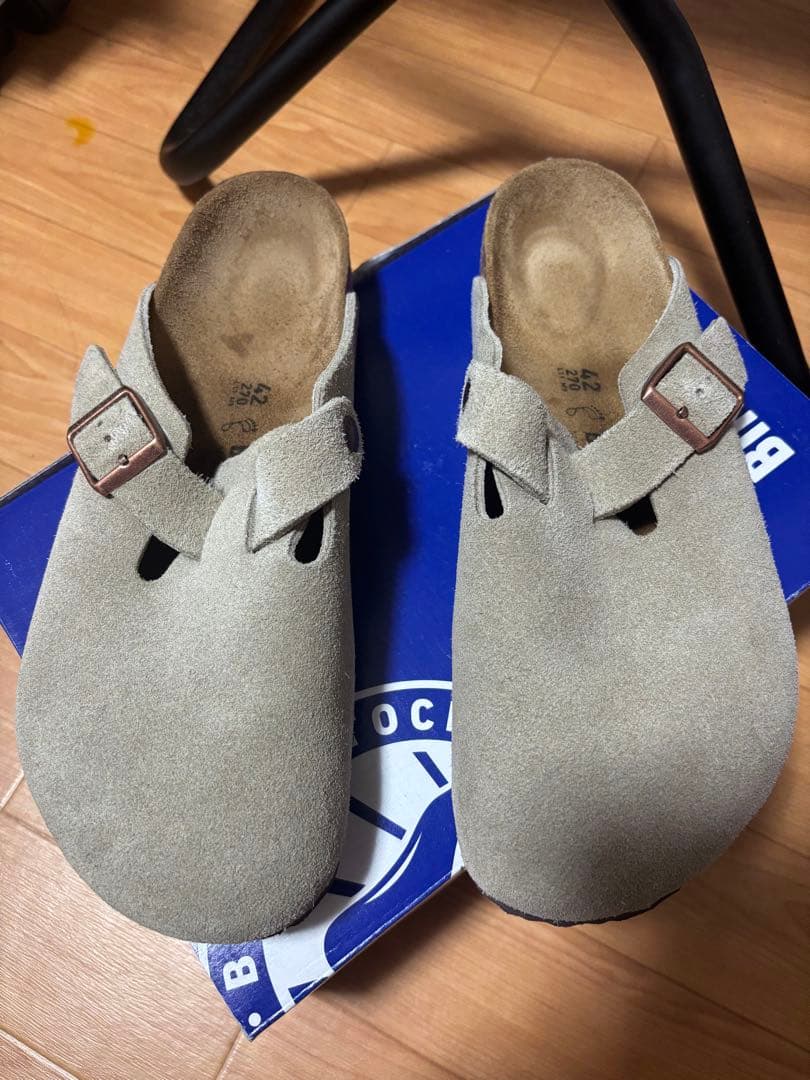 BIRKENSTOCK Boston Taupe 42 27cm レギュラー