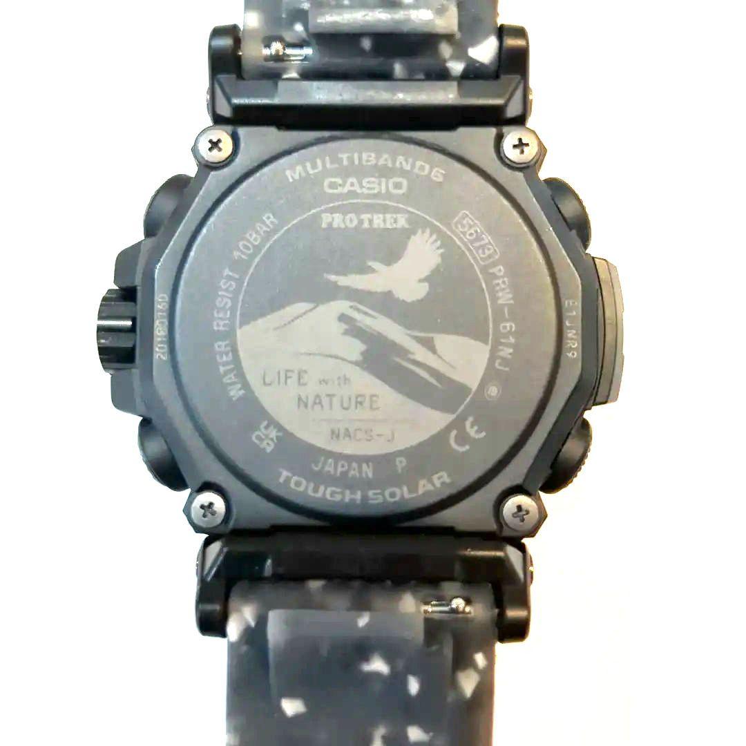 【美品】CASIOプロトレックPRW-61NJ-1JF（ブラック）