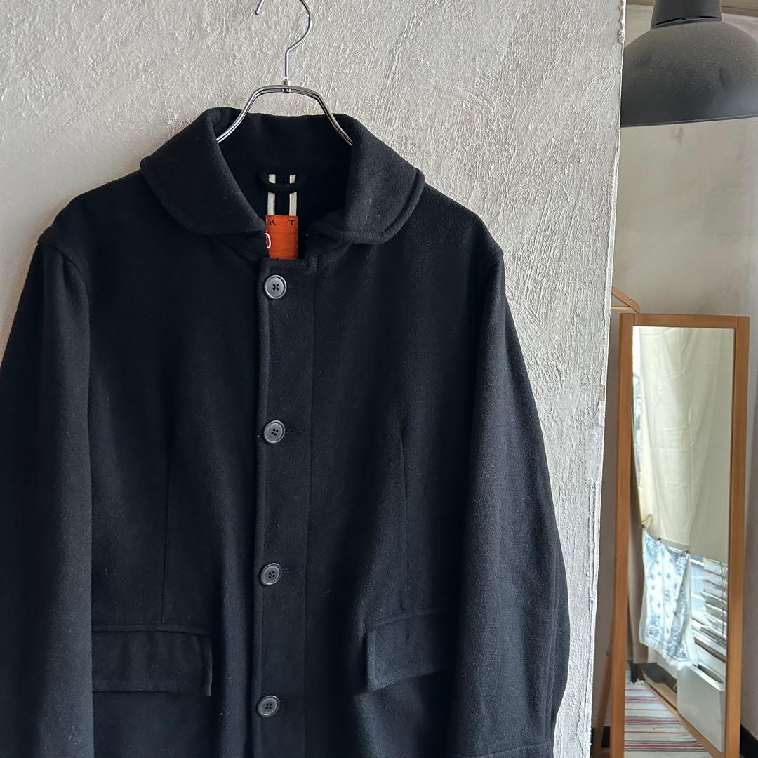 極美 KATO ハーフコート ブラック L カトー