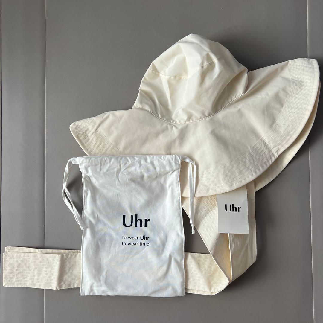 【新品未着用】uhr ウーア 完売ポータブルサンハット