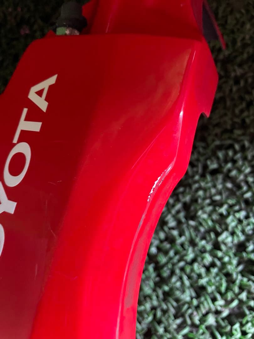 TOYOTA レッド ブレーキキャリパーカバー 4個セット