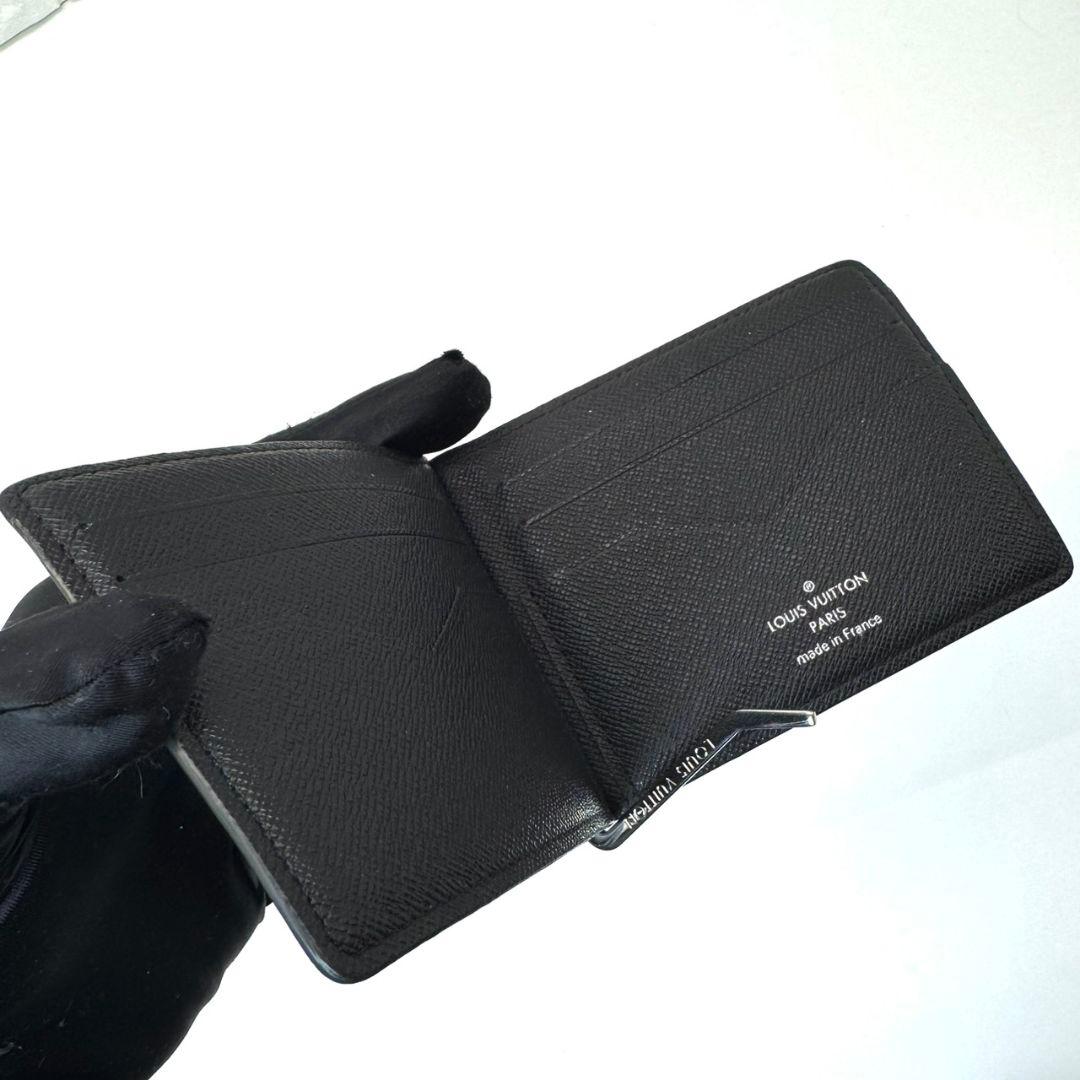 ルイヴィトン ダミエグラフィット ポルトフォイユ パンス マネークリップ 財布