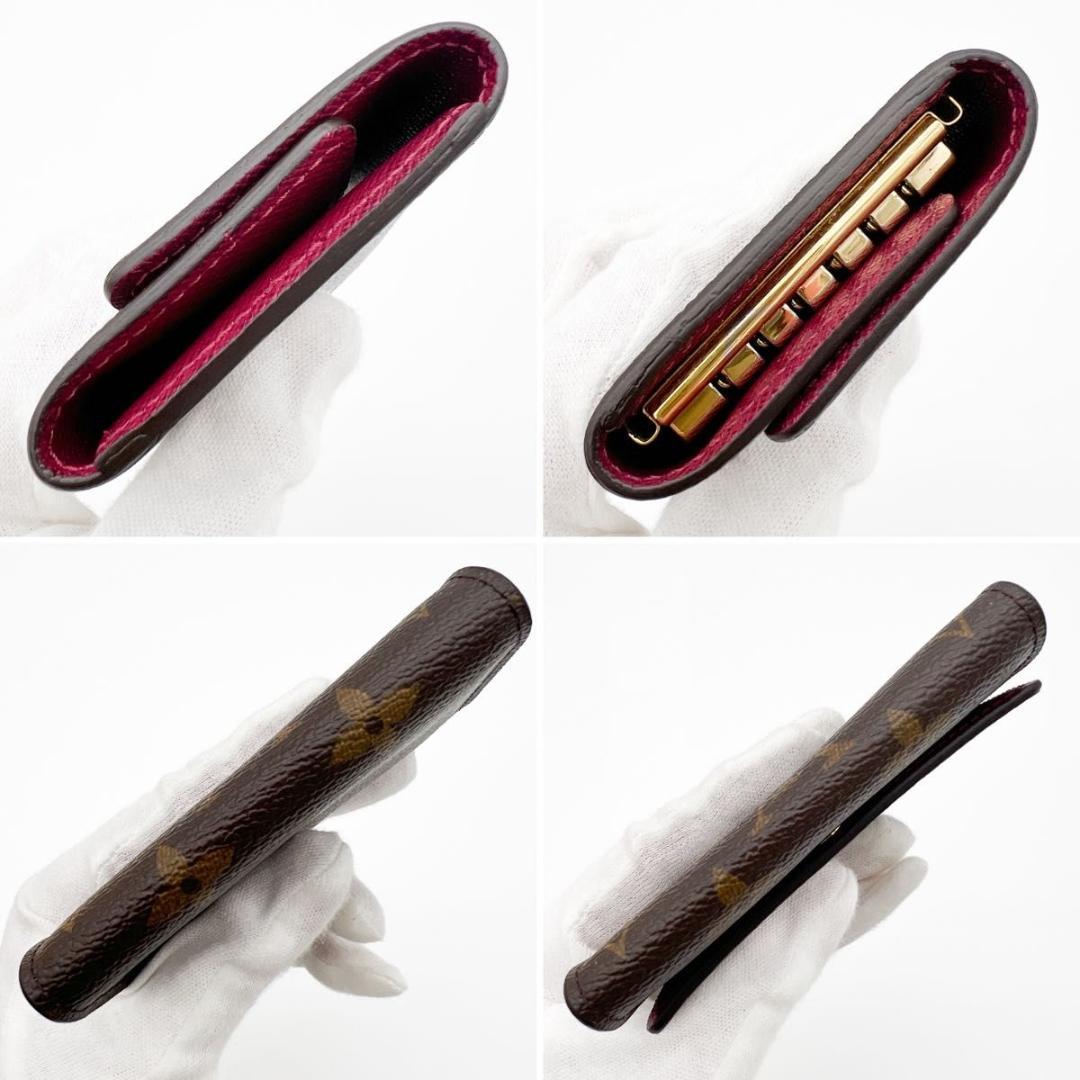 【美品・IC搭載】ヴィトン モノグラム ミュルティクレ6 キーケース フューシャ