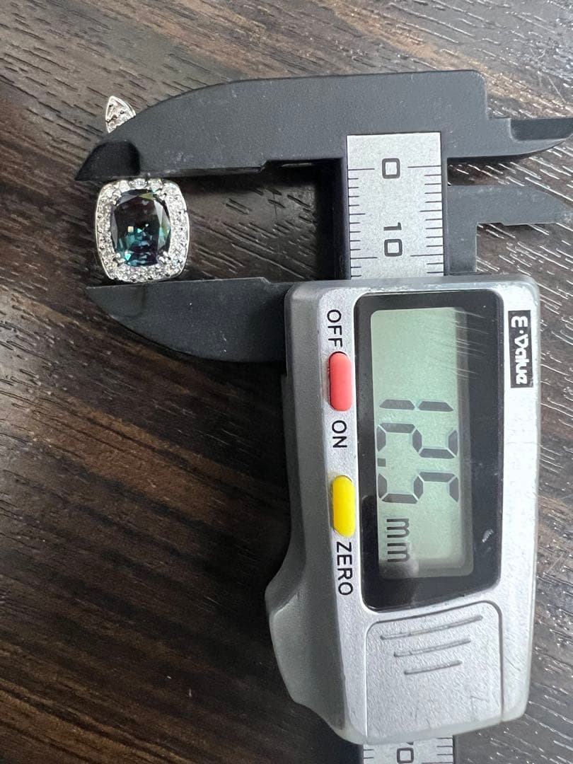 14/美品 クレサンベール Pt950 再結晶アレキ2.31 ペンダントトップ