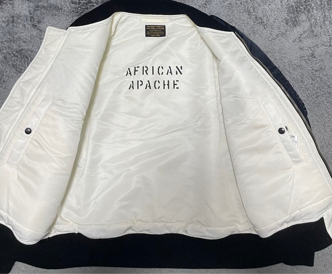 本日限定価格　ワコマリア　ミドルフィンガー　ma1 ブルゾン