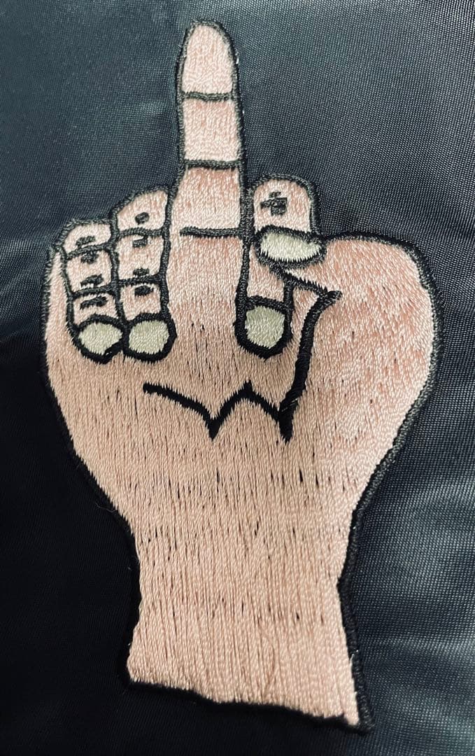 本日限定価格　ワコマリア　ミドルフィンガー　ma1 ブルゾン