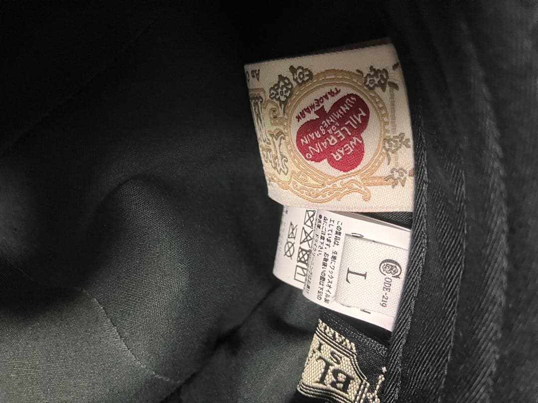 BLACKSIGN ブラックサイン　2025AW ロングブリム　フライトキャップ