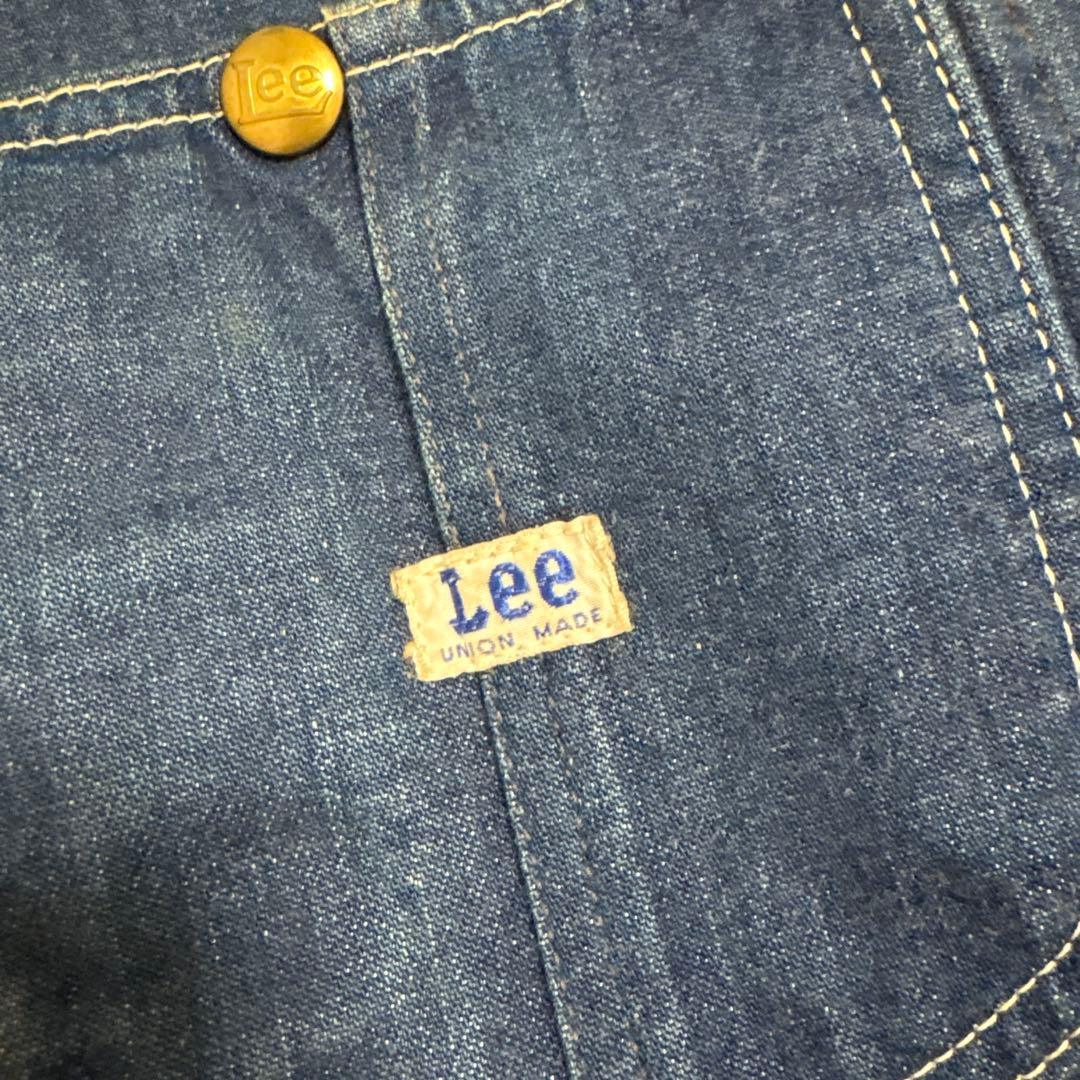 Lee デニム カバーオール 91-j 50s 復刻 size34