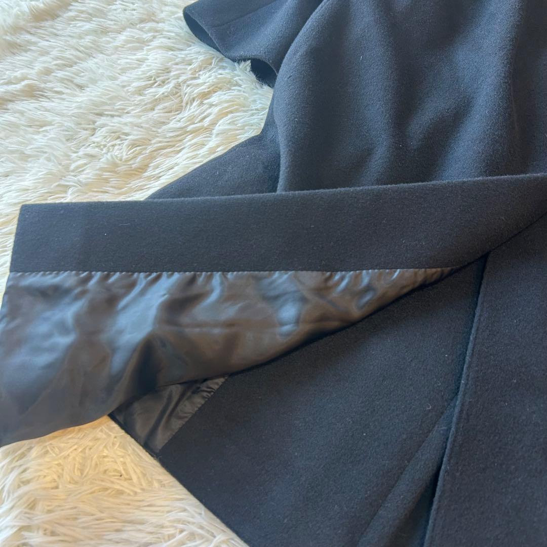 新品　タリアトーレデイジー ベルテッドダブルブレスト フーデッドコート カシミヤ