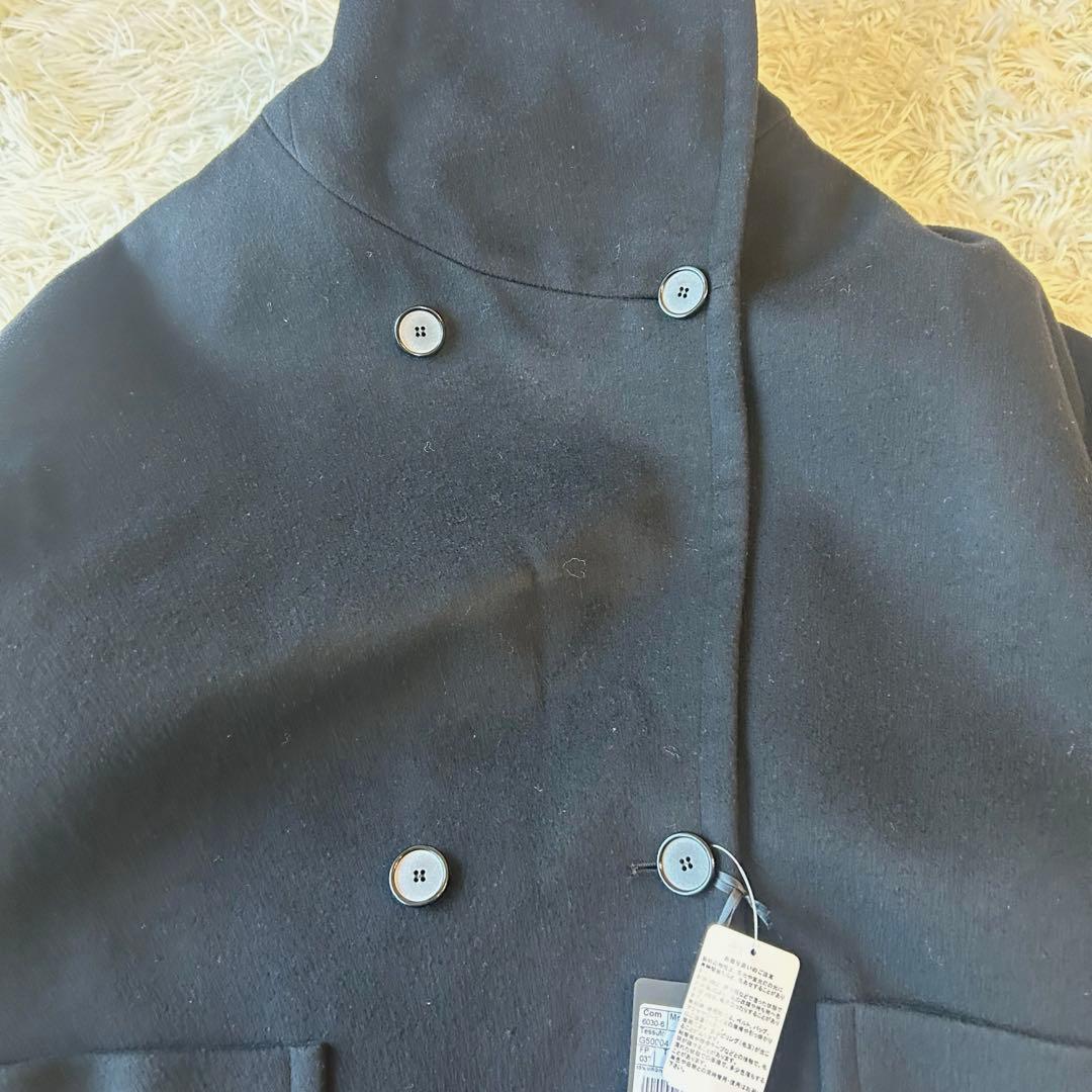 新品　タリアトーレデイジー ベルテッドダブルブレスト フーデッドコート カシミヤ