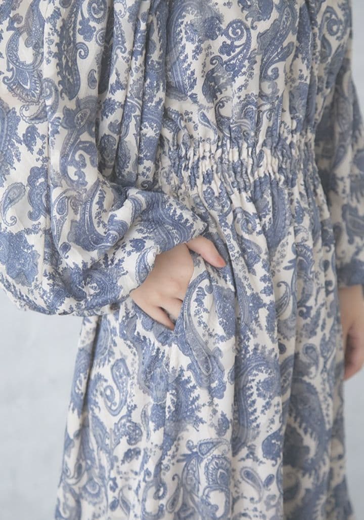 iNtimite ペイズリーワンピース 佐々木希　アンティミテ