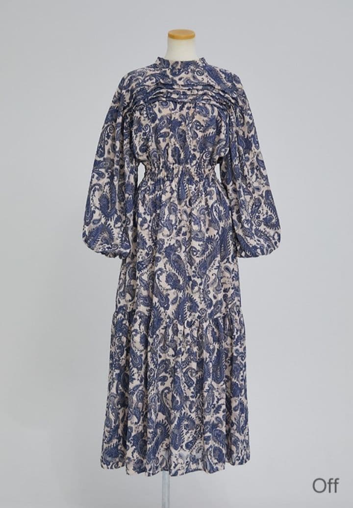 iNtimite ペイズリーワンピース 佐々木希　アンティミテ