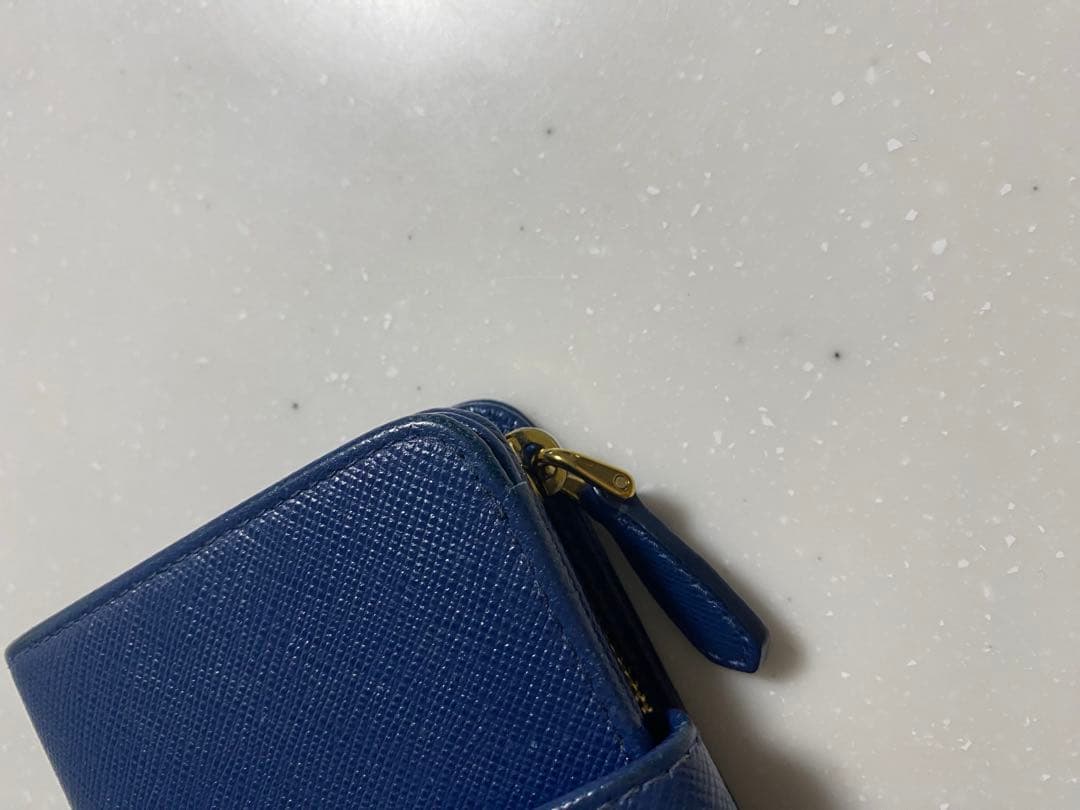 ★ ひつ☆ ★PRADA ミニ財布 サフィアーノレザー L字ファスナー