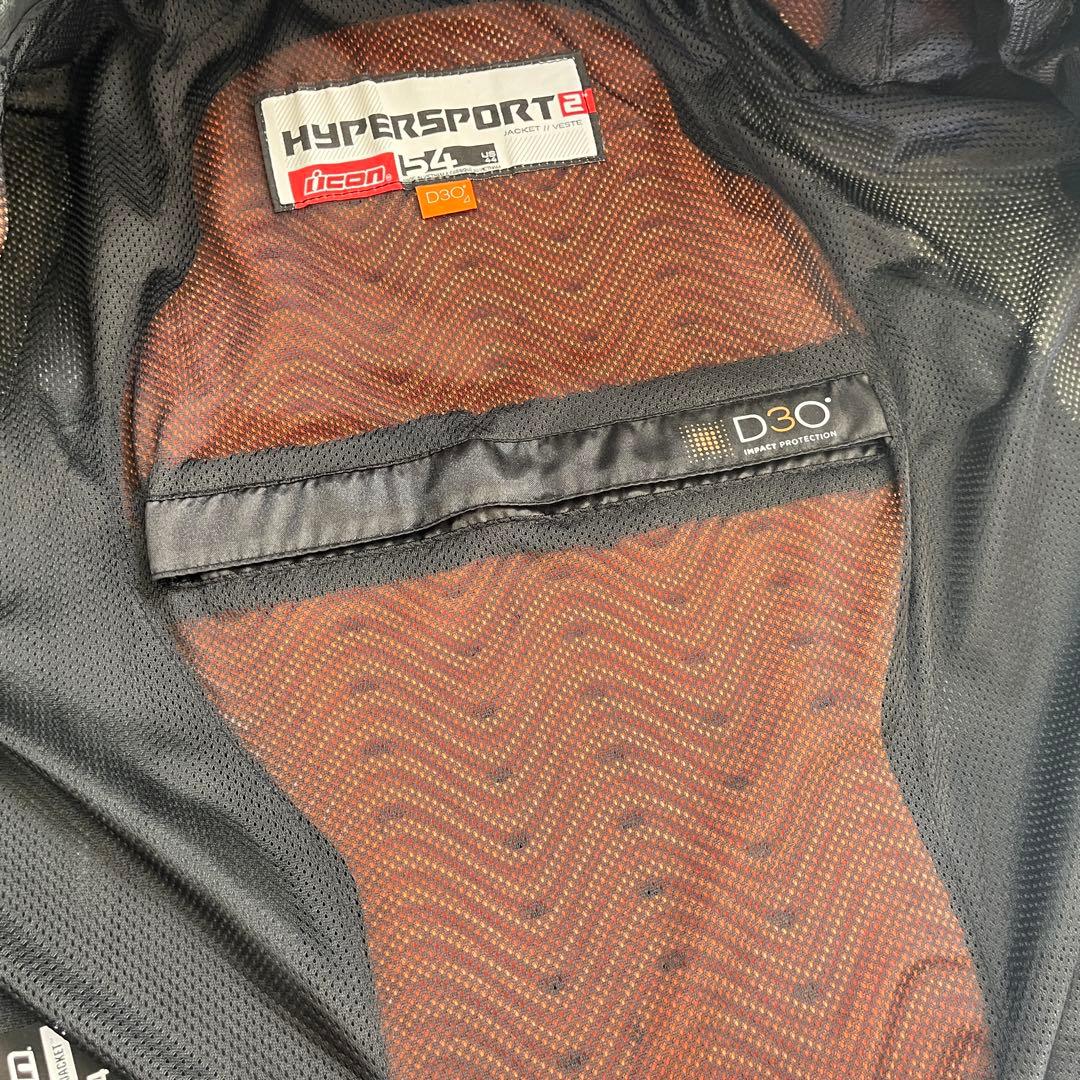 ICON HYPERSPORT 2 JKT レーシング レザージャケット 44