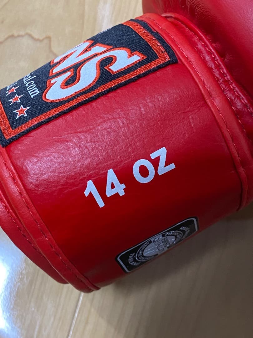 【新同品】TWINS SPECIAL ツウィンズ グローブ 14 OZ レッド